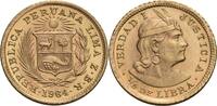 Peru 1/5 Libra, Lima Republik -