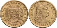 Peru 1/5 Libra, Lima Republik -