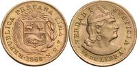 Peru 1/5 Libra, Lima Republik -