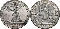 Vatikan Versilberte Messingmedaille Leo XII., 1823-1829 -