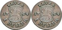 Jever Heller Friedrich August von Anhalt-Zerbst, 1747-1793 -