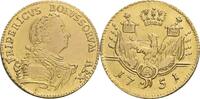 Brandenburrg-Preußen 1/2 Friedrichs d'or A, Berlin Friedrich II., der Große, 1740-1786 -