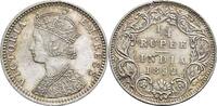 Indien 1/4 Rupee B, Bombay Victoria, 1837-1901 -