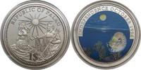 Palau 1 Dollar 1994 Neptun mit Meerjungrau Farbmünze PP in Kapsel 12,00 EUR  Excl. 10,80 EUR Verzending