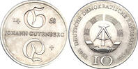DDR 10 Mark Johann Gutenberg -