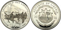 Liberia 20 Dollars History of America -