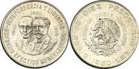 Mexiko 10 Pesos Hidalgo und Madero. 150 Jahre Unabhängigkeitskrieg -