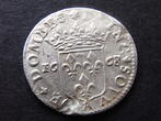 Frankreich 5 Sols 1668 Fürstentum Dombes Anne Marie Lonise de Bourbon 1650-1693 EF, Druckstelle
