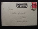 Drittes Reich Brief Hetjershausen -