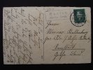 Drittes Reich Postkarte mit Ra2 Hausen Gotha Land -