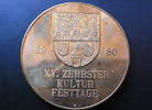 DDR Zerbst Medaille XV. Zerbster Kultur Festtage -