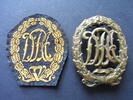 Deutsches Reich Turn- und Sportabzeichen in Gold Hersteller H. Wernstein Jena Löbstedt D.R.G.M. 33918 -