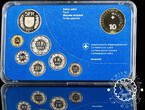 SWITZERLAND COIN SET SWITZERLAND 2013 SILVESTERCHLAUSEN Proof