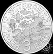 Austria  2024 – 3 EURO – Leuchtqualle UNC