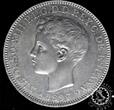 Spain 1897 1 PESO – Alfonso XIII – SG V – Manila NGC AU Details