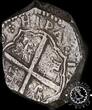 Spain 1620 4 REALES – Felipe III – TOLEDO P – Error in Legend MBC / VF