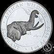 Somalia 2 x 100 Shillings 2023 - 2 x 1 Silver Ounce in Black and White - ELEPHANT BU