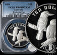 Australia 1989 10 DOLLARS – Kookaburra – PR68DCAM