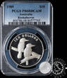 Australia 1989 10 DOLLARS – Kookaburra – PR68DCAM