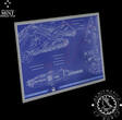 Niue 2 DOLLARS 2025 – 1 Silver Ounce – STAR WARS – Millennium Falcon Blueprint Foil – BU