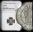 Spain / Peru 1810 8 REALES – Fernando VII – Lima JP – NGC XF DETAILS