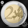 France 2025 2 Euro – Official Coincard BU – Louvre – Eros and Psyche