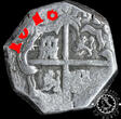 SPAIN 2 REALES 1618 - Philip III - Toledo P - Very Rare VF25