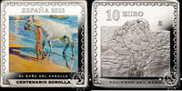 SPAIN 10 EURO Felipe VI - Sorolla: El Baño del Caballo -