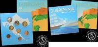 CROATIA EURO COIN SET CROATIA 2023 BU