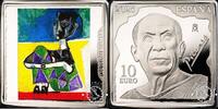 SPAIN 10 EURO Pablo PICASSO - Jaqueline Sentada - SPAIN -