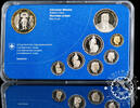 SWITZERLAND COIN SET SWITZERLAND 2013 SILVESTERCHLAUSEN Proof