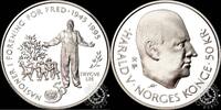 NORWAY 50 KRONER 1995 50 An. Naciones Unidas Proof