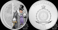 Niue 2 DOLLARS Silver Proof Ounce – DC Villains – The Penguin -