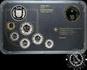 Switzerland COIN SET 2024 Swiss Franc Set – Rhône Glacier (Rhonegletscher) Proof