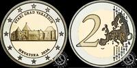 Croatia 2024 2 EURO - Varaždin Old Town Proof