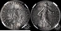 FRANCE 1 FRANC 1898 1 Franc – Paris NGC MS 65 150,00 EUR  Excl. 10,00 EUR Verzending