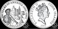 Cook Islands 50 DOLLARS 1992 50 DOLLARS – Giovanni da Verrazano Proof 50,00 EUR  Excl. 10,00 EUR Verzending