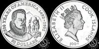 Cook Islands 50 DOLLARS 1992 50 DOLLARS – Pedro de Valdivia Proof 50,00 EUR  Excl. 10,00 EUR Verzending