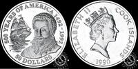 Cook Islands 50 DOLLARS 1990 50 DOLLARS – Francis Drake Proof 50,00 EUR  Excl. 10,00 EUR Verzending