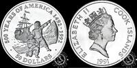 Cook Islands 50 DOLLARS 1991 50 DOLLARS – Mayflower and the Pilgrims Pro... 50,00 EUR  Excl. 10,00 EUR Verzending