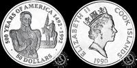 Cook Islands 50 DOLLARS 50 DOLLARS – Simón Bolívar -