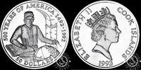 Cook Islands 50 DOLLARS 50 DOLLARS – Juan de la Cosa -