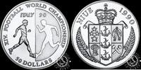 Niue 50 DOLLARS 50 DOLLARS – XIV Football World Championship Italia '90 -