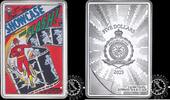 Niue 5 DOLLARS – 2 Silver Ounces – DC – Showcase #4 -