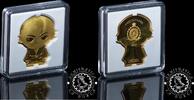 Niue 2 DOLLARS – 1 Gilded Silver Ounce – CHIBI – STAR WARS – Mace Windu -