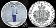 10 EURO 2025 San Marino 10 EURO – Polizia Civile – Proof