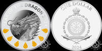 Niue 1 DOLLAR 2023 2023 – 1 DOLLAR PROOF – Year of the Dragon Proof 68,95 EUR  Excl. 10,00 EUR Verzending