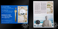 Portugal 100 ESCUDOS 100 ESCUDOS – Official Mint Coincard – Diogo Cao – -