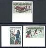 Senegal Senegal 307-309 geschnitten postfrisch Landwirtschaft MiNr. 307-309 geschnitten postfrisch Landwirtschaft -