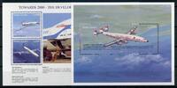 Sierra Leone Sierra Leone 2946-2949 + Bl 3761 postfrisch Flugzeuge MiNr. 2946-2949 + Bl 3761 postfrisch Flugzeuge -